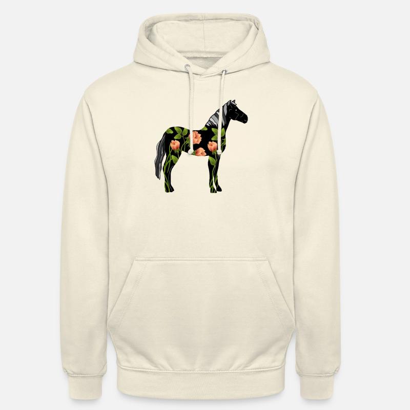 Pferd - Unisex Hoodie - Vanille-Milchshake