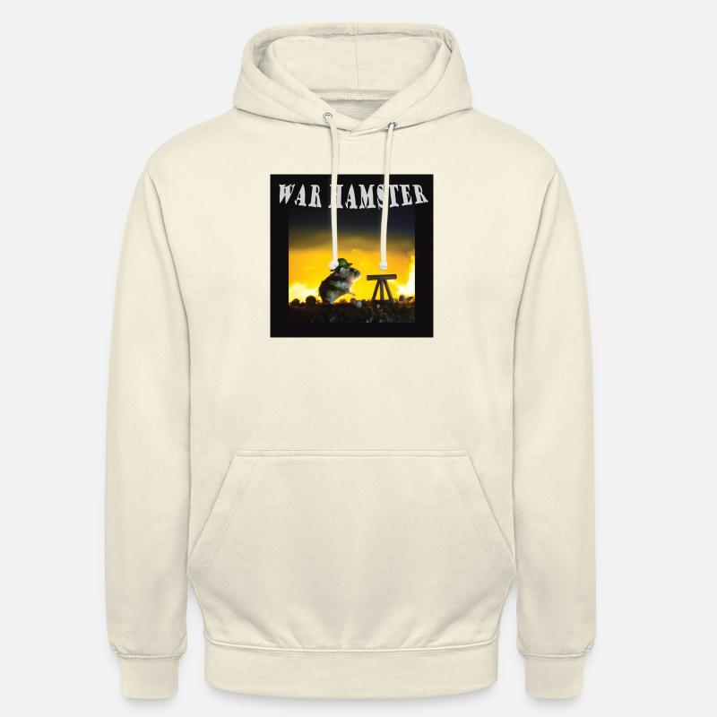 War hamster - Unisex Hoodie - Vanille-Milchshake