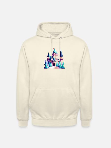 Castle Fantasy Fairy Tale - Unisex Hoodie - vanilla