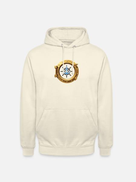 Nautik Bullauge - Unisex Hoodie - Vanille-Milchshake