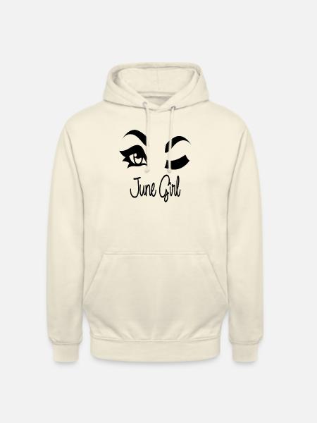 June Girl - Unisex Hoodie - Vanille-Milchshake