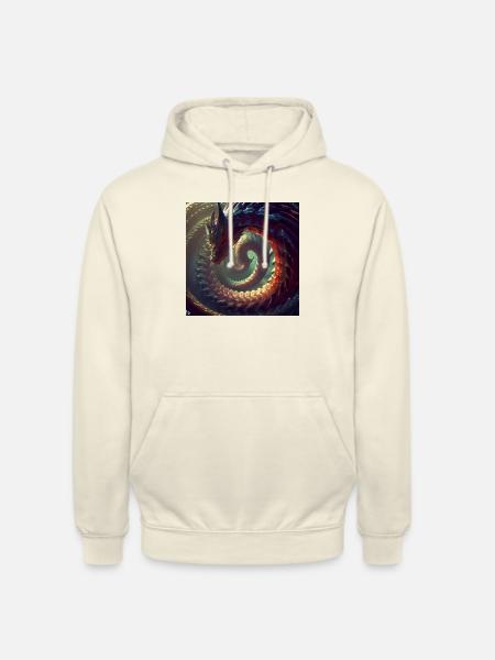 The Infinity Dragon - Unisex Hoodie - vanilla