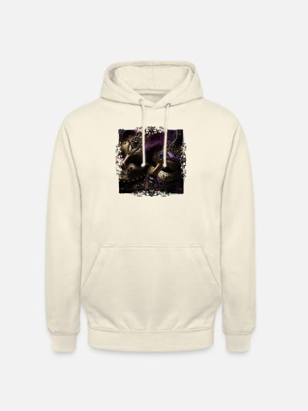 Varje mask berättar sin egen historia - Luvtröja unisex - vaniljmilkshake
