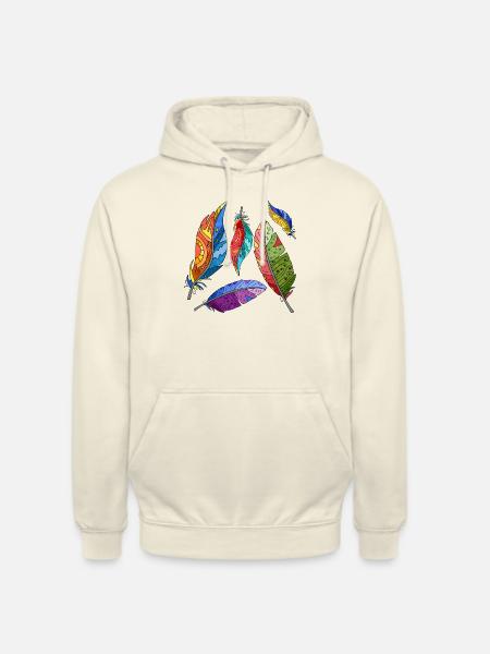 Feder - Unisex Hoodie - Vanille-Milchshake