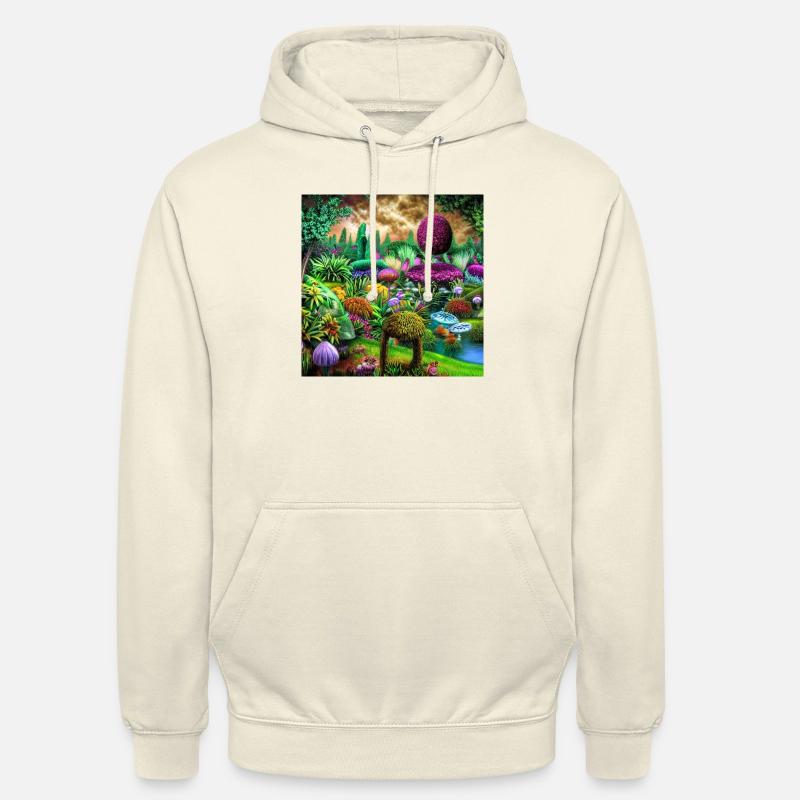 Future Garten - Unisex Hoodie - Vanille-Milchshake