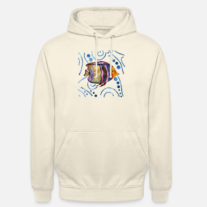 Fisch - Unisex Hoodie - Vanille-Milchshake