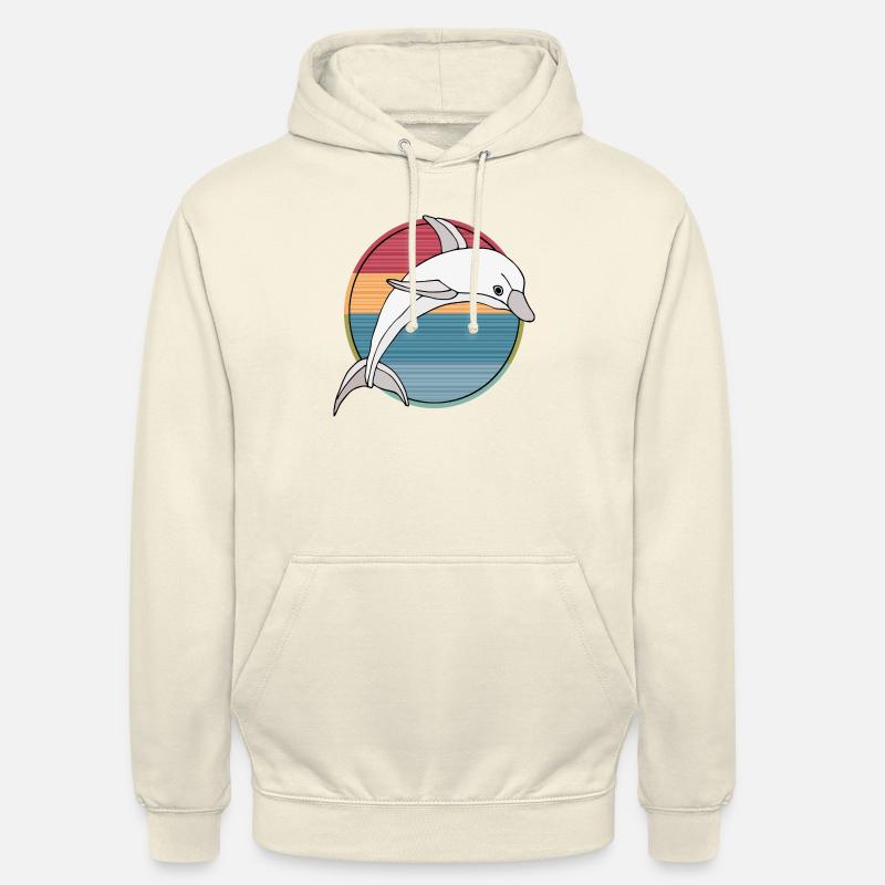 Delfin - Unisex Hoodie - Vanille-Milchshake