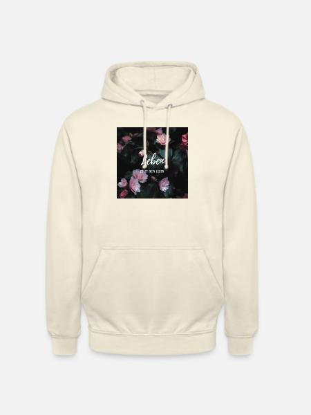 Es ist mein Leben - Unisex Hoodie - Vanille-Milchshake