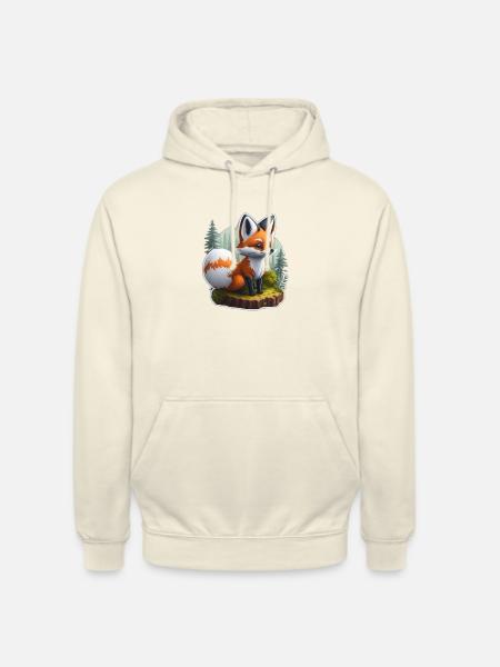 Kleiner Fuchs - Unisex Hoodie - Vanille-Milchshake