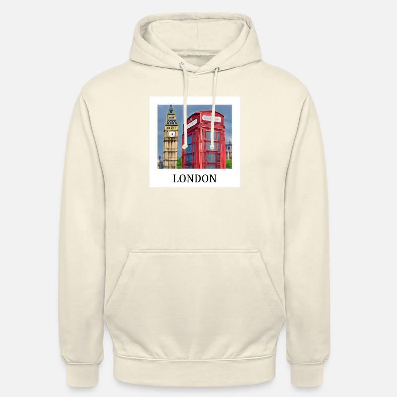 Big Ben de Londres - Sweat-shirt à capuche unisexe - vanille