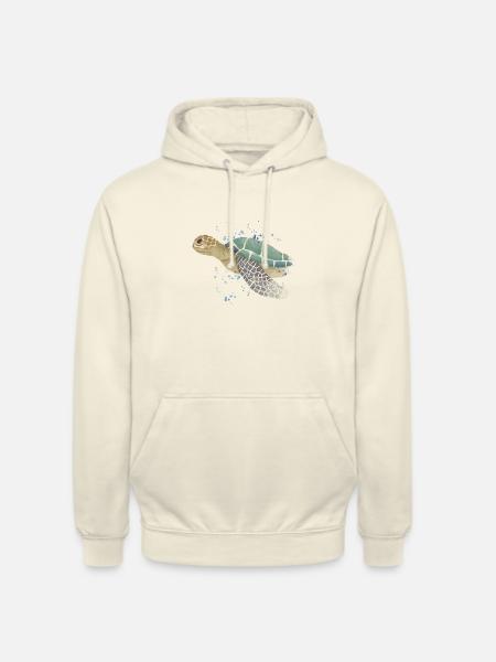 Meeresschildkröte - Unisex Hoodie - Vanille-Milchshake