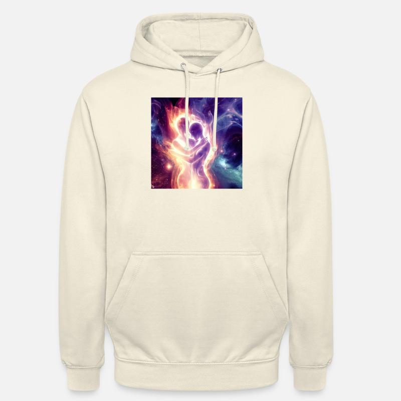 Zwillingsflamme - Unisex Hoodie - Vanille-Milchshake