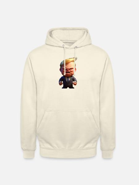 Angry Baby  - Sweat-shirt à capuche unisexe - vanille