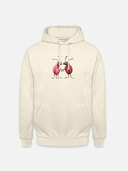 Insekt Beziehung - Unisex Hoodie - Vanille-Milchshake