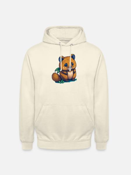 Cute quokka - Unisex Hoodie - vanilla