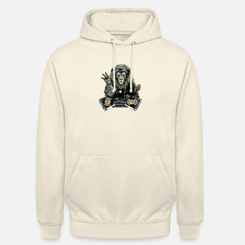 Dilo der Löwe Deejay - Unisex Hoodie - Vanille-Milchshake