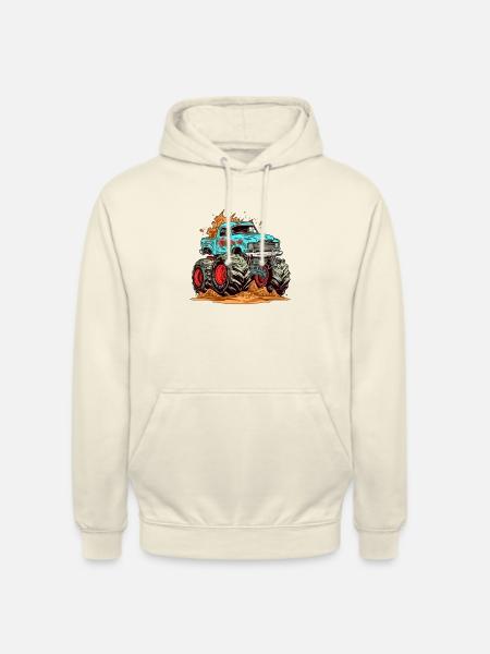 Monstertruck MegaMover - Unisex Hoodie - Vanille-Milchshake