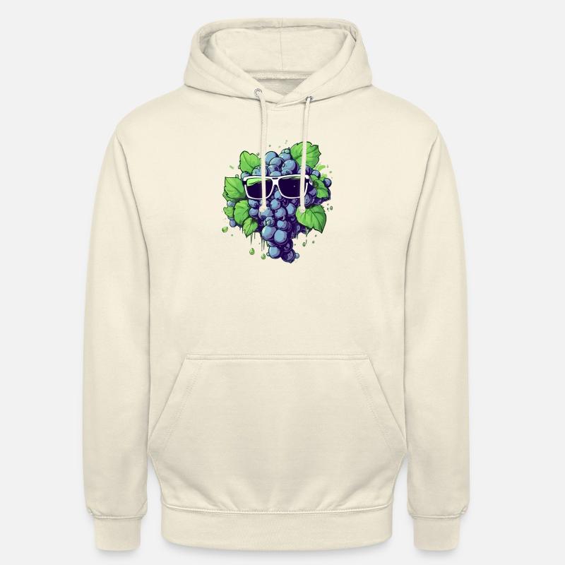 Grappe de raisin Harry - Sweat-shirt à capuche unisexe - vanille