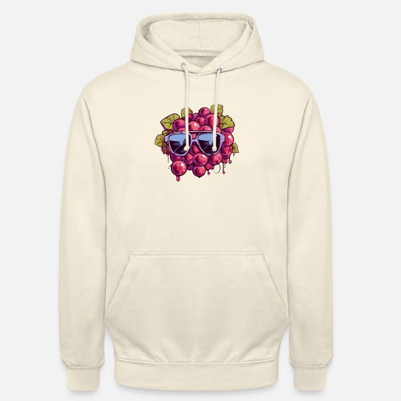 Grappe de raisin Maria - Sweat-shirt à capuche unisexe - vanille