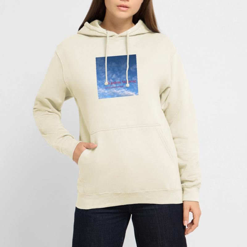Mit jedem Atemzug wird mein Körper gesünder Unisex Hoodie