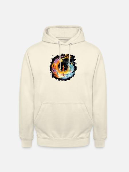 Flieder im Feenland - Unisex Hoodie - Vanille-Milchshake