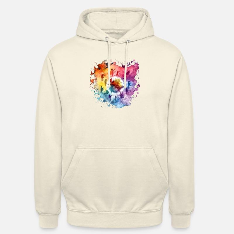 Nuée d'anges - Sweat-shirt à capuche unisexe - vanille