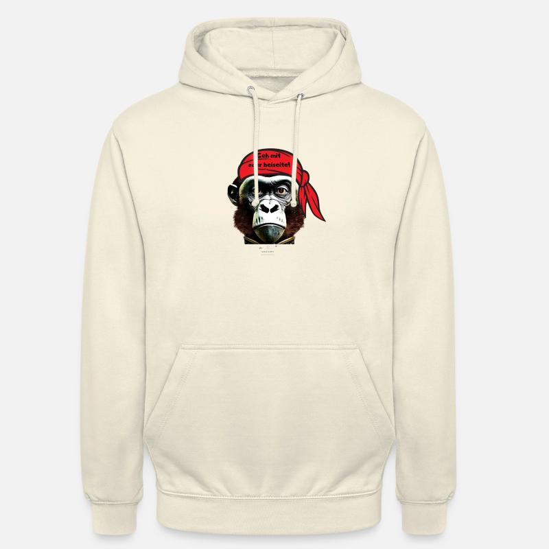 Geh mit oder beiseite! - Unisex Hoodie - Vanille-Milchshake