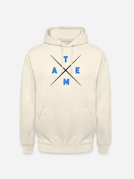 team - Unisex Hoodie - Vanille-Milchshake