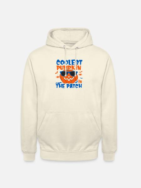 Coolest Pumpkin in the Patch - Unisex Hoodie - vanilla