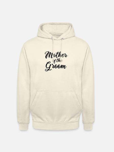 Mère du marié - Sweat-shirt à capuche unisexe - vanille