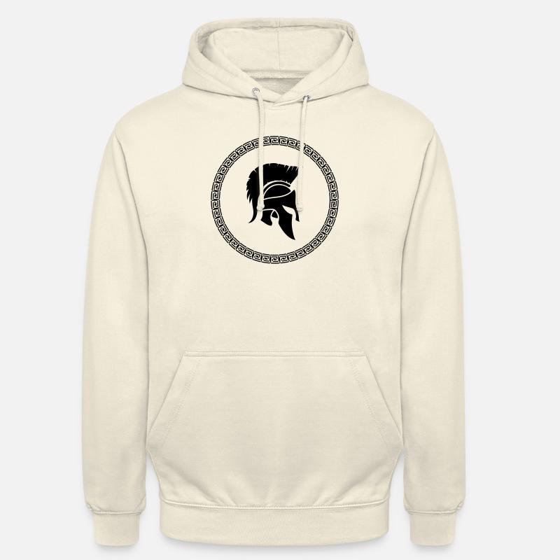 Spartiate 1 - Sweat-shirt à capuche unisexe - vanille