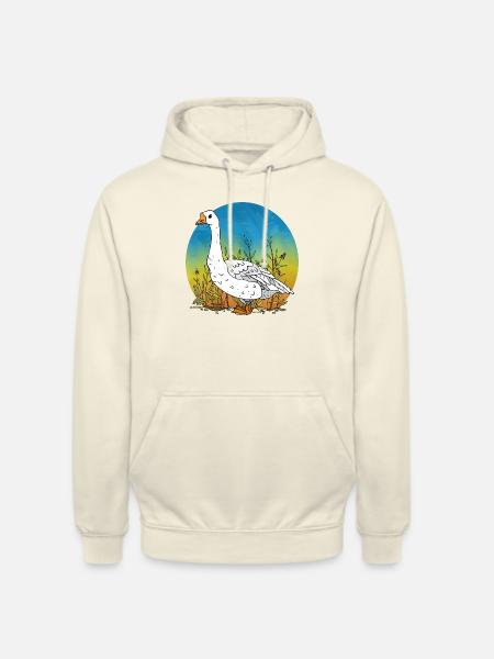 Goose - Unisex Hoodie - vanilla