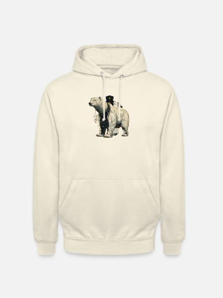 Steam point in the cold - Unisex Hoodie - vanilla