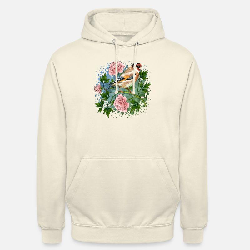Bunter Vogel - Unisex Hoodie - Vanille-Milchshake