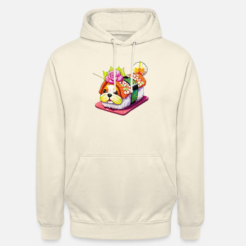 Sushi-Hund - Unisex Hoodie - Vanille-Milchshake