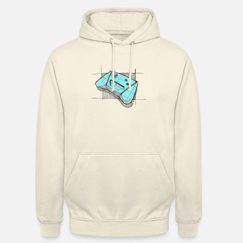 Gamecontroller (Controller) - Unisex Hoodie - Vanille-Milchshake