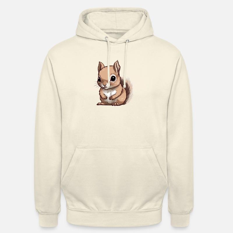 Ali das Eichhörnchenbaby - Unisex Hoodie - Vanille-Milchshake