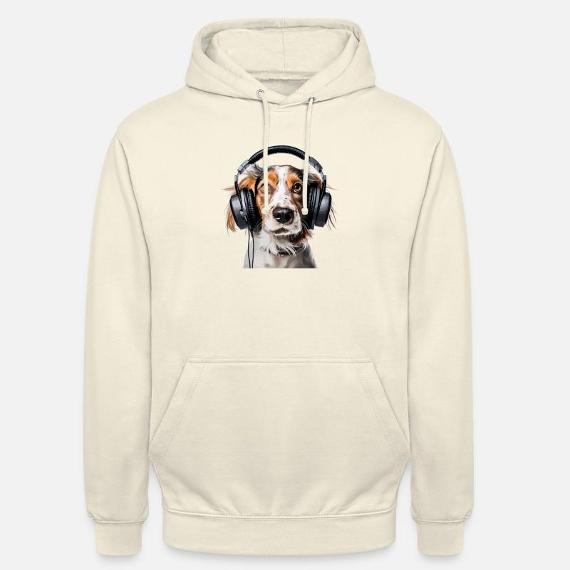 Il suffit d’écouter ! - Sweat-shirt à capuche unisexe - vanille