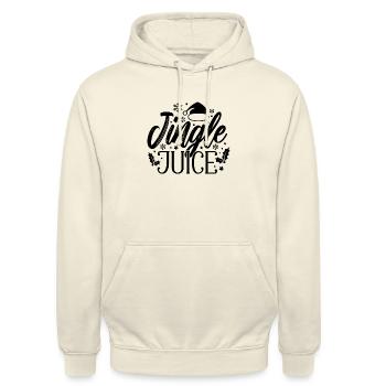 Jingle Juice - Unisex Hoodie - vanilla - Front - Alina (178cm) & Michal (187cm)