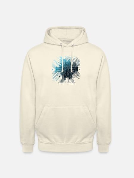 PC Processor Ladder - Unisex Hoodie - vanilla