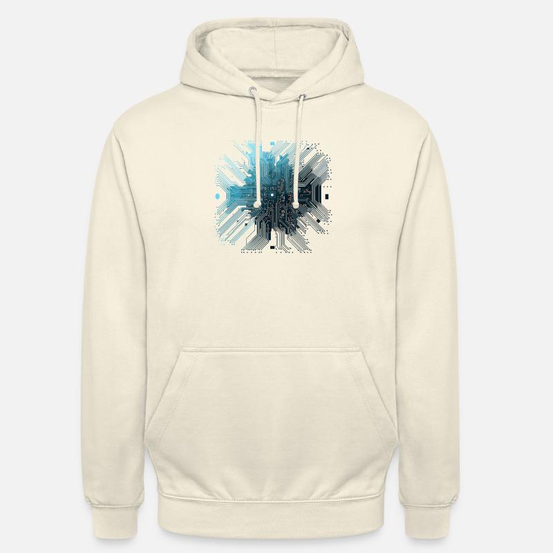 Échelle de processeur PC - Sweat-shirt à capuche unisexe - vanille