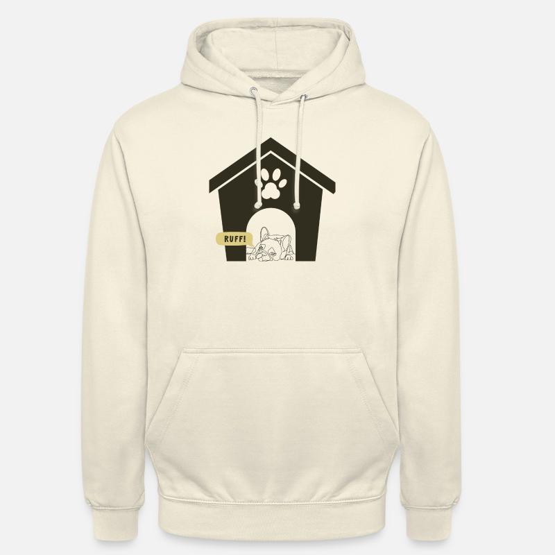 Ruff Day Hundedesign - Unisex Hoodie - Vanille-Milchshake