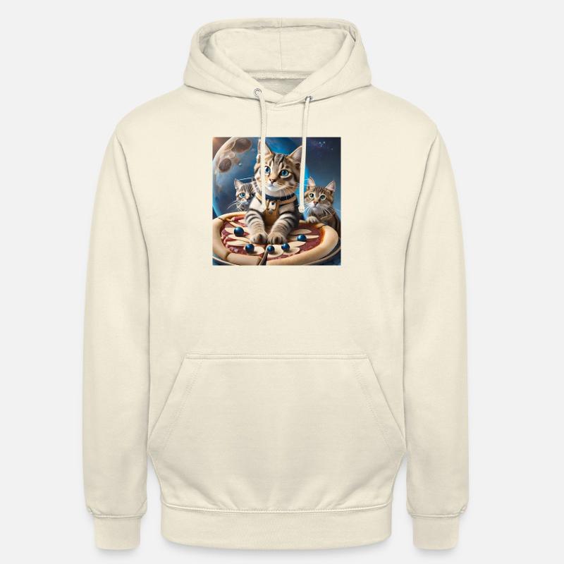 Galactic Catventure - Unisex Hoodie - Vanille-Milchshake