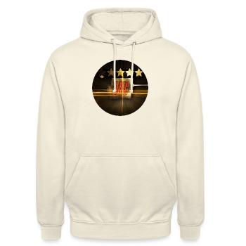 UMS Collection - Unisex Hoodie - vanilla - Front - Alina (178cm) & Michal (187cm)