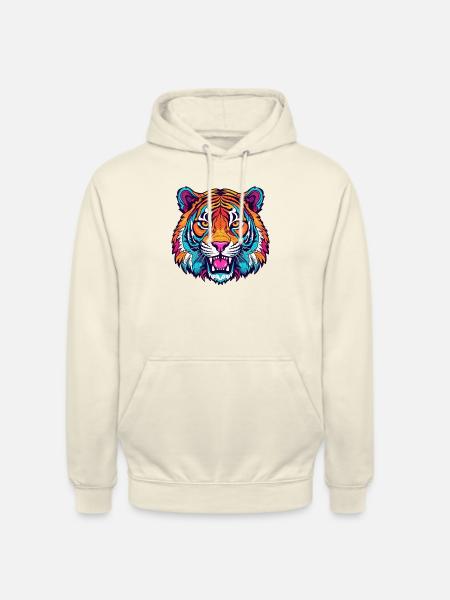 tiger 2 - Unisex Hoodie - Vanille-Milchshake