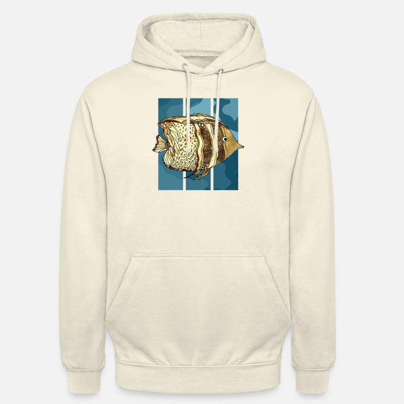 Fisch - Unisex Hoodie - Vanille-Milchshake