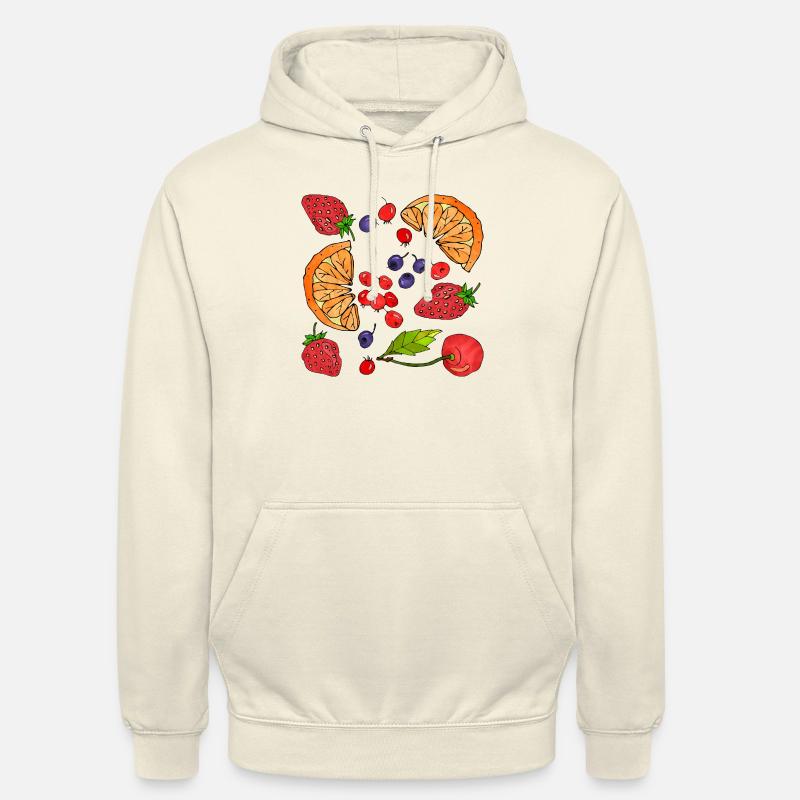 Fruit - Sweat-shirt à capuche unisexe - vanille