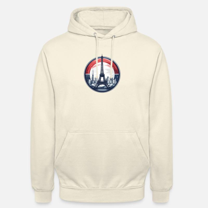 Paris Eiffelturm - Unisex Hoodie - Vanille-Milchshake