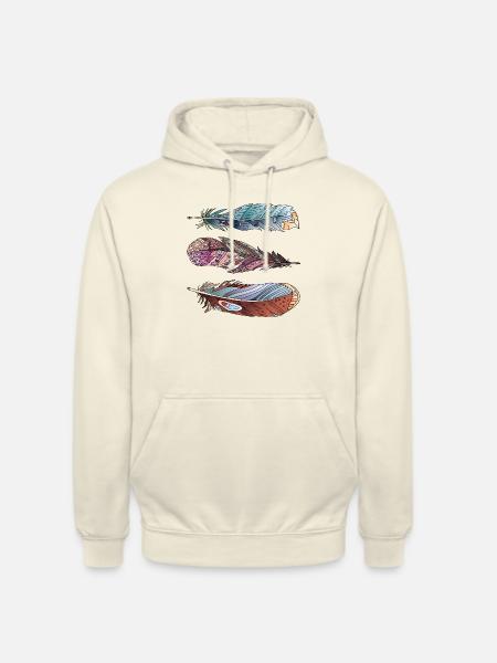 Feder - Unisex Hoodie - Vanille-Milchshake