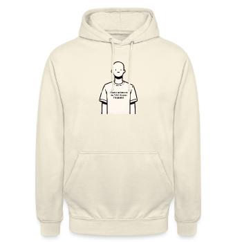 I'm special - Sweat-shirt à capuche unisexe - vanille - Devant - Alina (178cm) & Michal (187cm)